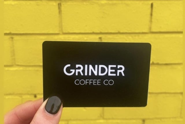 Lots of local businesses offer gift cards and they make for a great present. You can load up and buy Grinder gift cards at either of the cafe's Durham Road or Waterloo Place branches. The cards can be redeemed for coffee, as well as cakes, lunches and homewares.