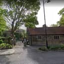 The entrance to the Washington Old Hall site, Washington Village.