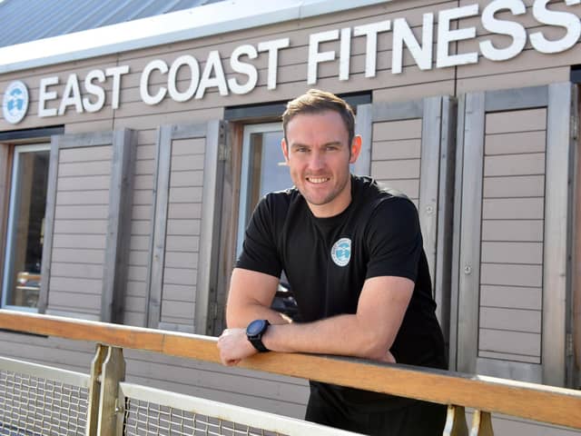 Graham Low at his East Coast Fitness centre at Seaham Harbour Marina.