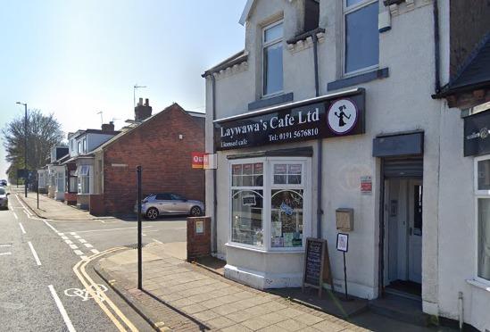 Laywawa's Cafe in Grangetown has a 4.8 rating from 77 reviews.