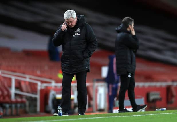 Steve Bruce, Manager of Newcastle United. (Photo by Adam Davy - Pool/Getty Images)