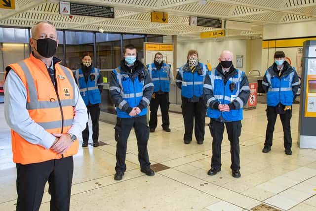 New customer support teams have been formed to target anti-social behaviour and ensure people comply with the face coverings rule on the Metro.