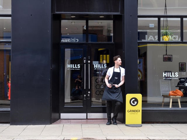 A sister site to the original Grinder, in Durham Road, Grinder Central is housed in the new Hills Arts Centre, which has given new life to the old Hills bookstore in Waterloo Place. It offers an excellent range of hot drinks, as well as lunches, cakes, tray bakes and homewares. The site is fully accessible for wheelchair users and buggies with tables for dining in.