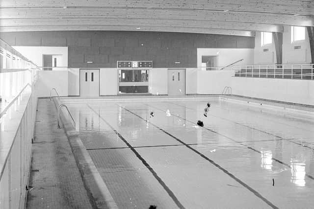 Newcastle Road baths were in the picture in 1972, just after they had been modernised.