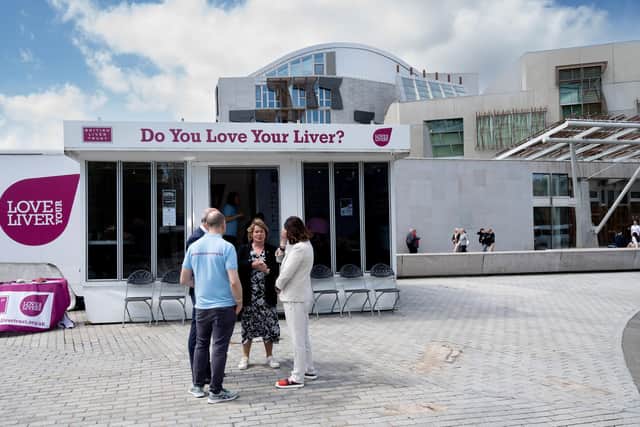 Members of the public in Sunderland are being encouraged to get their liver checked for free at Keel Square.