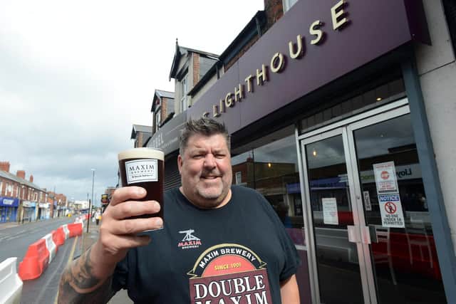 Sean Turbull, owner of the Lighthouse in Fulwell.
