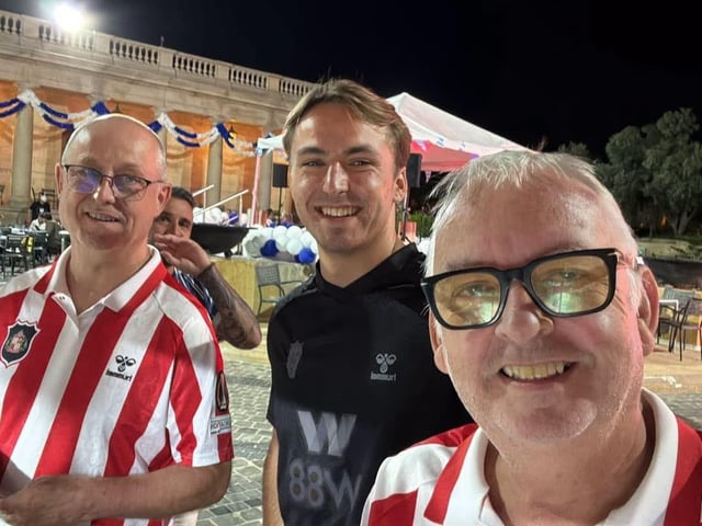 SAFC fans are happy to be in Europe.