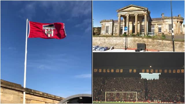 Sunderland Fans Museum flag has been stolen.