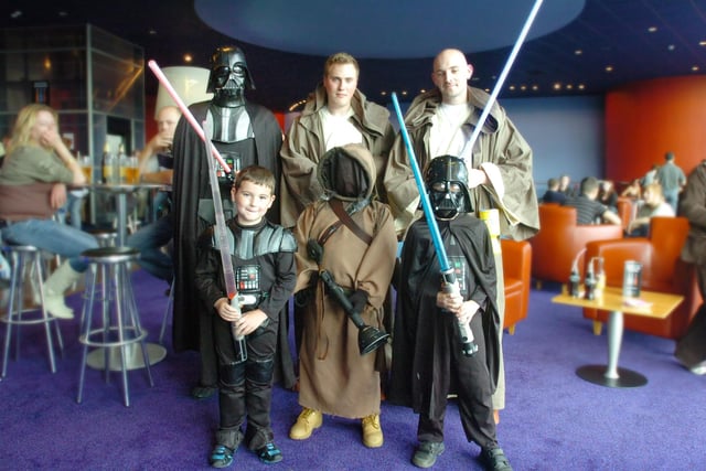 Fans of Star Wars films dressed as characters from the film at a special 30th anniversary quiz night at Boldon Cinema 15 years ago. Were you there?