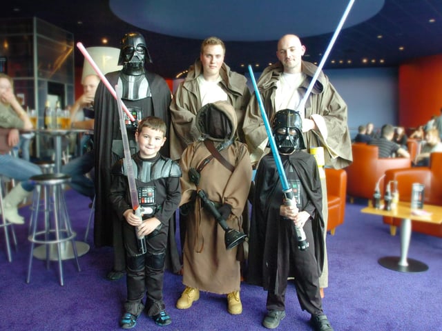 Fans of Star Wars films dressed as characters from the film at a special 30th anniversary quiz night at Boldon Cinema 15 years ago. Were you there?