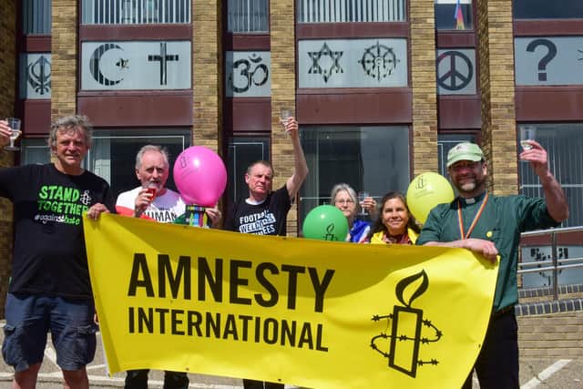 Wearside Amnesty International, seen here in 2021 at their 60th anniversary, are calling for the release of Omar Radi. Picture by Kevin Brady.
