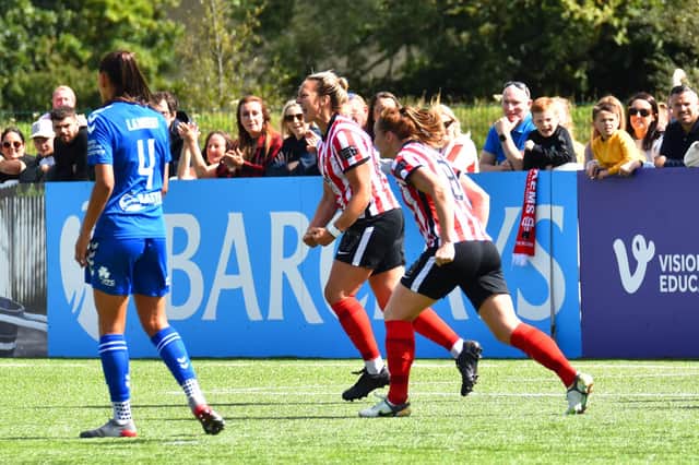 Sunderland Women claimed a deserved point at Durham in their opening match of the FA Women’s Championship season. Picture by Chris Fryatt.