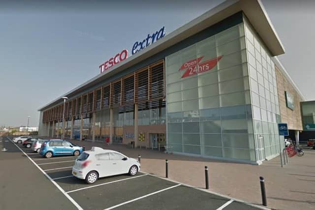 Tesco Extra in Sunderland.Picture by Google