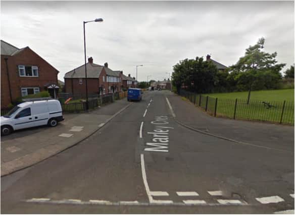 Police were called to reports of a disturbance on Marley Crescent.