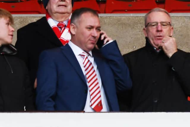 Stewart Donald is in talks to sell the club