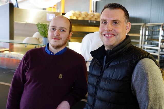 Stuart Griffin and Matthew Rhodes are running the Four Eyes Bakery, which will offer a menu of products from their wholesale patisserie in Rotherham along with breads, coffees and pizzas.
