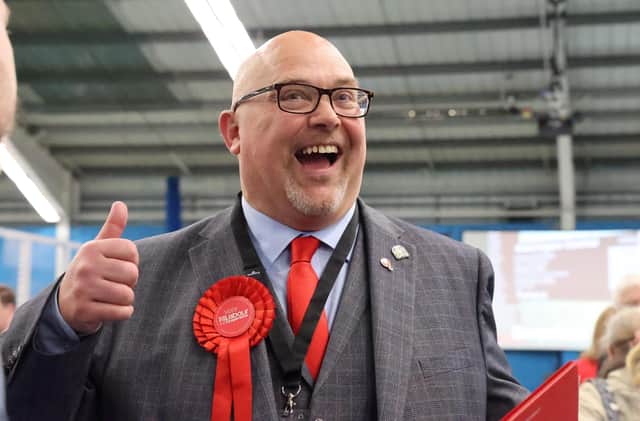 A happy Councillor Graeme Miller. Picture by North News.