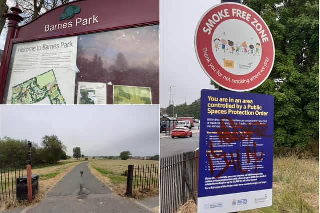 Northumbria Police and Sunderland City Council are aware of anti-social behaviour activity taking place in Barnes Park and Barnes Park Extension.