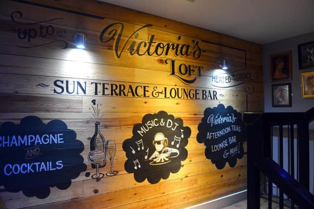 Inside the new Victoria's Loft bar