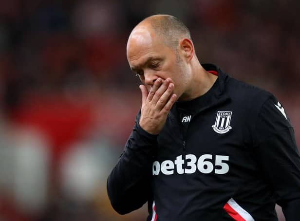 Stoke City boss Alex Neil. (Photo by Lewis Storey/Getty Images)