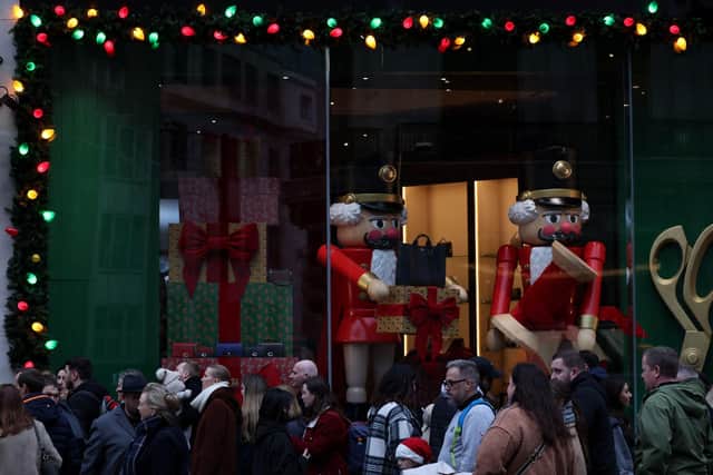 Christmas 2022: Opening times for North East shopping centres including Metrocentre, Washington Galleries and more. (Photo by ISABEL INFANTES/AFP via Getty Images)