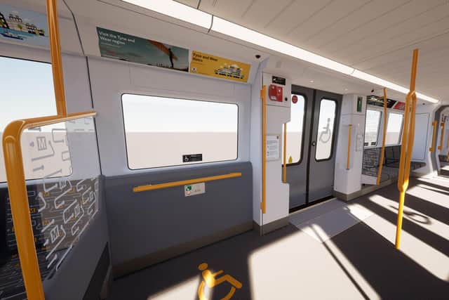 The trains will begin arriving for passengers in 2023