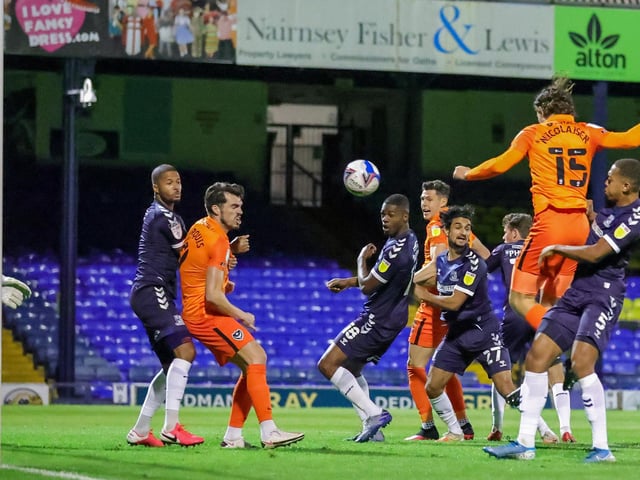Next in line behind Whatmough and Raggett - and has shown gradual improvement throughout his loan stay