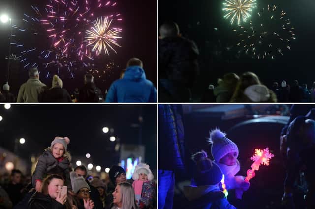 Families enjoy the entertainment at Seaham Fireworks display on Saturday, November 5.