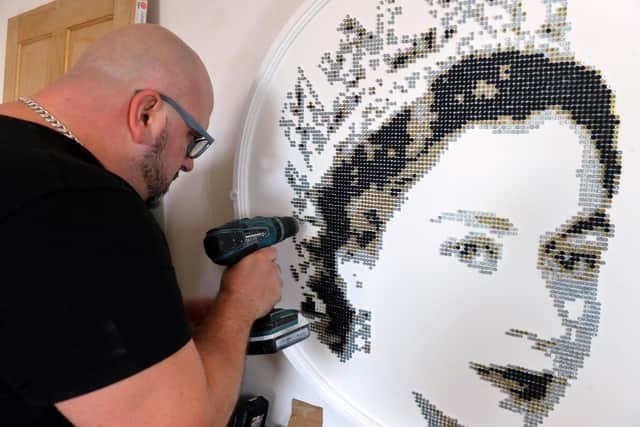 The newest piece is on display in Bridges Shopping Centre.
