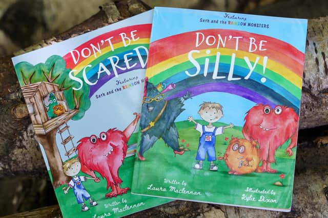 Laura MacLennan's books 'Don't be Silly!' and 'Don't be Scared' were published in 2021