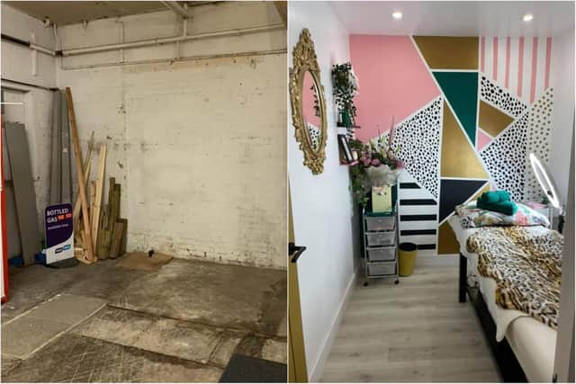 The former DIY store as undergone an incredible transformation into the Fifty Shades Beauty and Tanning Salon