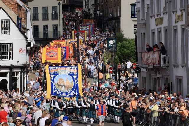 First held in 1871, the 2022 Durham Miners' Association (DMA) was the first since 2019.