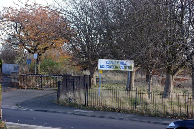 The former Carley Hill Primary School and Education Centre site.