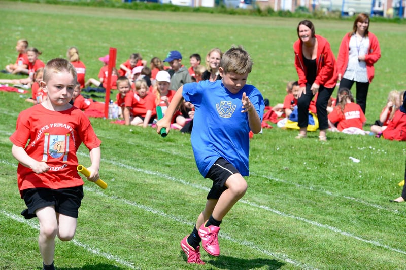 Primary school children seemed to enjoy their day of competition. Were you there?