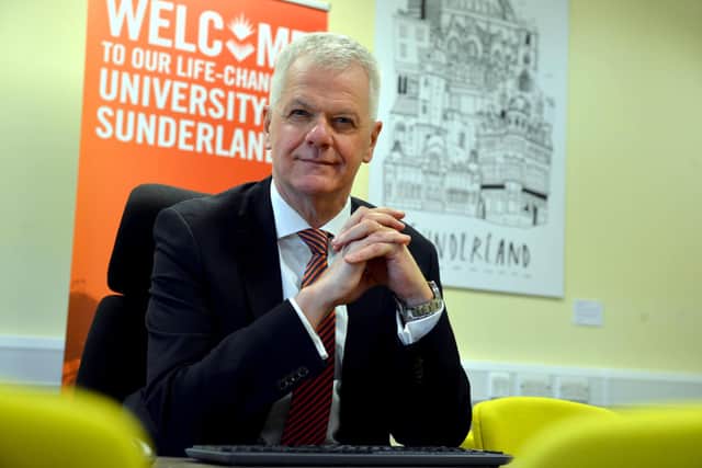 University of Sunderland Vice-Chancellor, Sir David Bell, believes the university's Medical School has a key role to play in the Government's levelling up agenda.