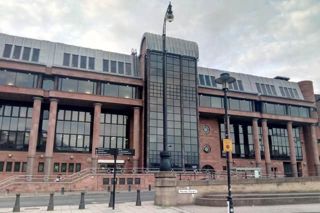 The trial is being heard at Newcastle Crown Court.