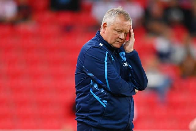 Chris Wilder has been sacked by Middlesbrough. (Photo by Michael Regan/Getty Images)