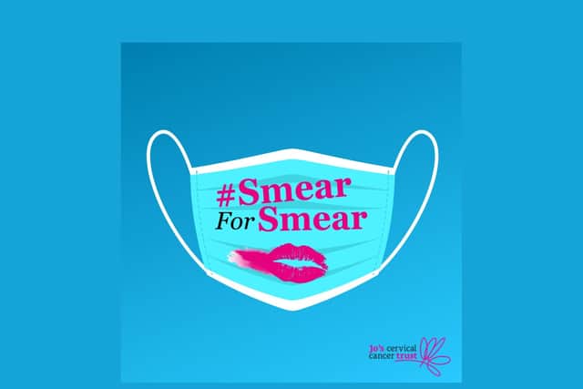 Jo's Trust's #SmearforSmear campaign is running between January 18 and January 24.