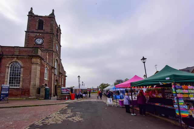 The Spring Fair at Seventeen Nineteen which used to be Holy Trinity Church.