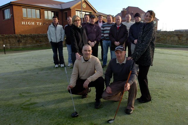 A golfing fundraiser for Hartlepool Hospice was featured in 2008 but who can tell us more about this scene?