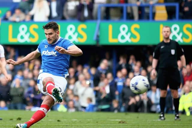 Portsmouth winger Gareth Evans.