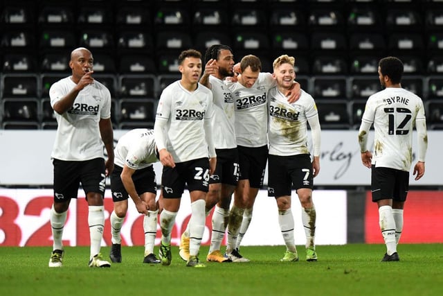 Despite losing 3-0 to Rotherham last time out, Derby’s form has improved under Wayne Rooney, though the experts don’t expect the Rams to rise up the table.
