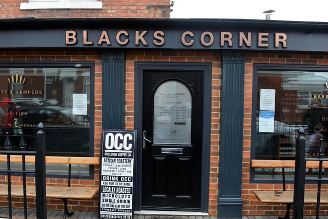 Blacks Corner Deli at St Bede's, East Boldon has a 4.6 rating from 35 reviews and has both cheese and wine available.