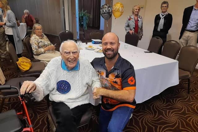 Tom had a great time on his 100th birthday in Australia.