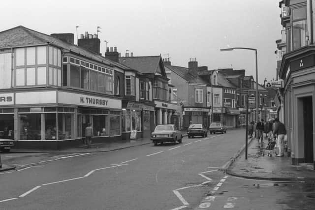 Hylton Road in the early 1980s.