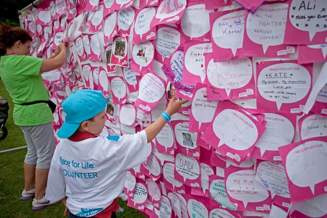 The Race for Life was due to take place on Sunday, May 31.