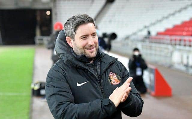Sunderland boss Lee Johnson.