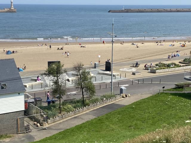 Coastguards on Roker Pier spoke to an angler who confirmed seeing a red flare inland.
