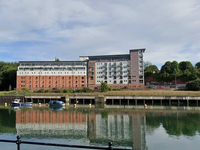 Bonners Raff apartment complex, Sunderland. Picture: Google Maps