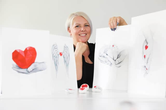 Karen Hughes is looking to launch workshops for anyone wanting to use art to support their mental well-being.